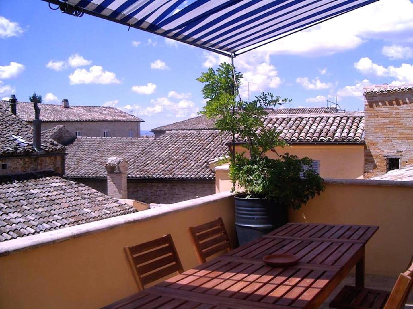 Palazzo Romani Adami Fermo Extérieur photo
